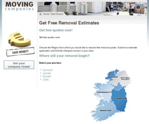 removalsdublin.com: removalsdublin.com - Compare moving companies. Cheap moving in your region. Save money. House removals. Removals IE.
removalsdublin.com Compare moving companies in your region for cheap moving! Save money on house removals. Removals IE.