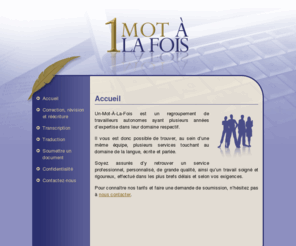 un-mot-a-la-fois.com: Un-Mot-A-La-Fois
