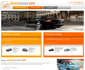 directcarsuk.com: Car Leasing Gloucester | London | Manchester | Birmingham | Newcastle | Glasgow | Car Lease
We are a Car Leasing specialist based in Gloucester and deal Nationally throughout the UK including London, Birmingham, Manchester, Newcastle and Glasgow. Our Car Leasing Deals won't be beat on price.