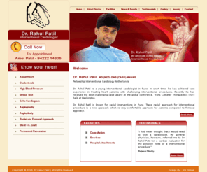 drrahulpatil.com: Welcome to Dr. Rahul Patil’s Website, one of the India’s Best Interventional Cardiologist in Pune
Dr.Rahul Patil is one of India’s best cardiologists and has won millions of hearts for his dedication and devotion at giving new hopes of living with healthy hearts