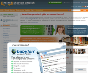 theenglishverbs.com: Aprender inglés online | Sherton English
Portal del idioma ingles. Curso online gratuito de 52 semanas. Profesores particulares de ingles. Todos los recursos para aprender ingles. Vocabulario, gramatica, pronunciacion y 7000 archivos de audio.