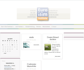 euroilim.nl: Euro Ilim Institute | European Institute for Islamic Sciences
