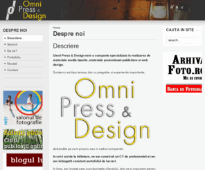 opd.ro: Descriere
Site de prezentare al SC Omni Press & Design SRL