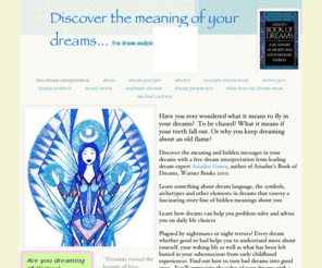 dreamthread.com: Free dream interpretation-Dreamthread
Expert advice on dreams and their interpretation by Ariadne Green-submit dream for free interpretation.