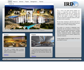 integratedresourcedevelopment.com: IRD | Home
IRD consists of a consortium of expert professionals with vast experience in the financing and development of large integrated developments, including airports, industrial zones, mass transit, intermodal operations, entertainment districts, hospitality, mixed used retail/commercial, education, healthcare and residential.