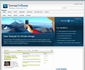 oregonbushcraft.com: TerranTribune
Joomla! - the dynamic portal engine and content management system