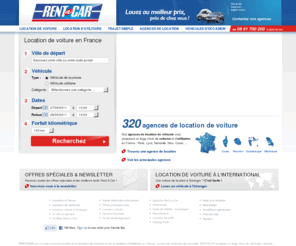 rentacar.fr: Rentacar.fr  Location de voitures et utilitaires en France et à l'étranger
Location voiture et location utilitaire pour professionnels et particuliers. Découvrez nos véhicules, notre réseau d'agences. Reservation en ligne du véhicule, peugeot, renault, opel, fiat, mercedes, smart.