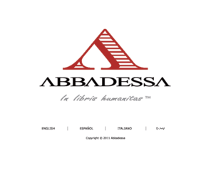 abbadessa.com: Edizioni Abbadessa
Sito istituzionale della casa Editrice Abbadessa