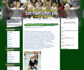 scgreven09-handball.com: SC Greven 09 Handball Frauen
SC Greven 09 Handball Bundesliga Mannschaft