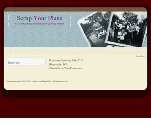 scrapyourplans.com: Home Page
Home Page
