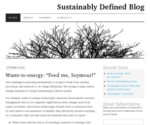 sustainably-defined.com: Sustainably Defined - Steve Bolton: Home
Google tag