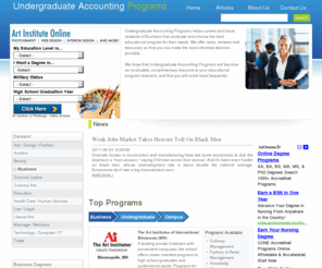 undergraduateaccountingprograms.com: Find the Right Undergraduate Accounting Programs | UndergraduateAccountingPrograms.com
Undergraduate Accounting Programs helps current and future students of Business find, evaluate and choose the best educational program for their needs. Find out more at UndergraduateAccountingPrograms.com.