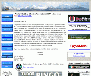 asdra.org: Alaskan Sled Dog & Racing Association
