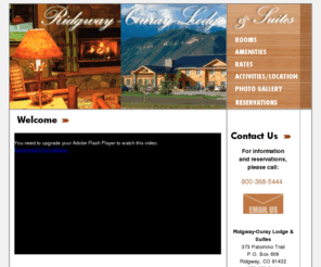 ridgewaylodgeandsuites.com: Ridgway-Ouray Lodge & Suites
Ridgway-Ouray Lodge & Suites is one of Ouray County's newest and most popular Inns offering four seasons of activities for lodge guests.