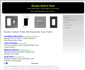 rockerswitchplate.com: Rocker Switch Plate For Decoration Of Your Home
The rocker switch plate has become a popular feature in most homes. It is an appealing alternative to the regular toggle switch and can be a space saver.