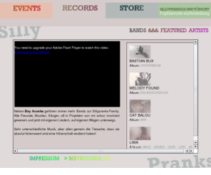 sillypranks.de: SIllYPRANkS - SIllYStORE
SILLY PRANKS - music download and mailorder store
