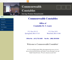 commonwealthconstables.com: Home
Massachusetts Civil Process Servers, Serving all civil process, Arresting dead beat dads, Child Support Enforcement, Massachusetts Constable, Sheriff's Department