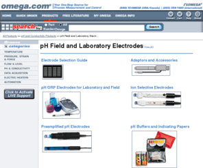 omegaphmeter.info: pH Field and Laboratory Electrodes
pH Field and Laboratory Electrodes