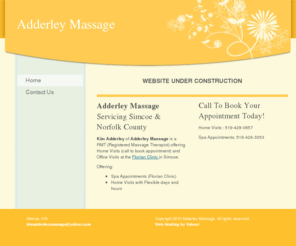 adderleymassage.com: Adderley Massage - Home
WEBSITE UNDER CONSTRUCTION