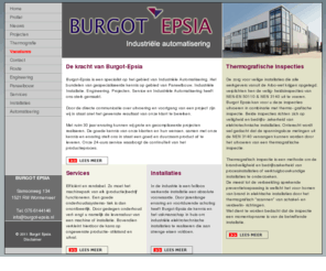 burgot-epsia.biz: Burgot Epsia Industriele automatisering industriele installaties
Burgot Epsia uw partner in industriele automatisering en industriele installaties 