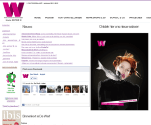 ccdewerf.be: Home-pagina - cultuurcentrum De Werf
Officiële website van de stad Aalst.