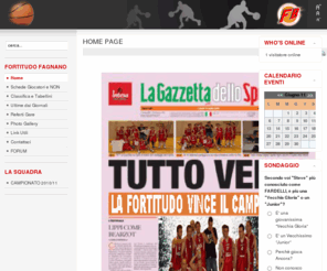fortitudofagnano.com: FORTITUDO BASKET FAGNANO OLONA
fortitudo basket Fagnano Olona