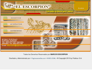 marcoselescorpion.com: marcoselescorpion
Decoración, Enmarcados, Marqueterías, Molduras, Cuadros. 