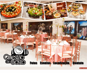 questaodegosto.com: Restaurante Questão de Gosto
O Restaurante Questão de Gosto atende de segunda a sábado. Está localizado em Gaspar, Santa Catarina, anexo à Bunge Alimentos.