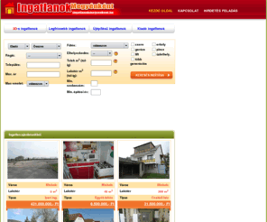 ingatlanpark.net: Eladó házak lakások telkek ingatlanok
több ezer eladó ingatlan minden megyéből. Házak, lakások, telkek, ingatlanok