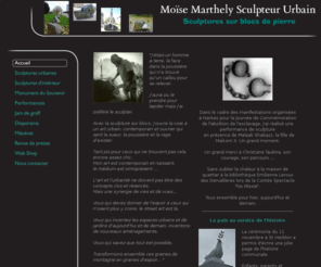 marthely.fr: Moïse Marthely Sculpteur Urbain - Accueil
Actualité du sculpteur urbain et contemporain Moïse Marthely