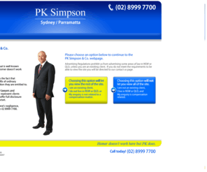 pksimpson.com.au: PK Simpson | Traffic and Compensation Lawyers Sydney & Parramatta
PK Simpson are traffic and compensation lawyers located in Sydney and Parramatta. If you need legal assistance with a compensation claim, call today on 02 8999 7700.