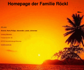 roeckl.info: Familie Röckl
