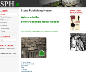 stonepublishinghouse.com: Stone Publishing House
Welcome to the Stone Publishing House 
Broadstairs Kent CT10 3NT
Tel. 01843 863516