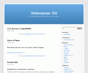 webmaster-kit.com: Webmaster Kit
