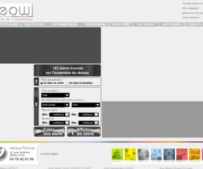 neowi.com: Neowi, réseau d'agences immobilières, immobilier Lyon
