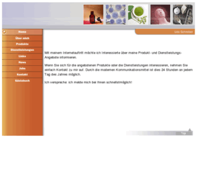 udo-inter.net: Udo_Schreiber
Produkte für den Altenpflegebereich, Produkte gegen schlechte Gerüche, Dienstleistungen im technischen Service, Udo Schreiber