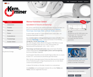 flanschringe.info: Werner Kemminer GmbH | Flanschringe | Spannringe | Reifen | Ronden | Bunde | Herstellung | Vertrieb.
Werner Kemminer GmbH aus 32257 Bünde (Germany) - Spezialfabrik zur Herstellung von Flanschringen, Spannringen, Reifen und Bunde.