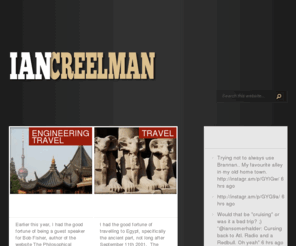 iancreelman.com: Ian Creelman | my slice of the web
