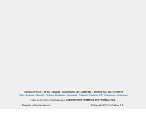 laboratorioevapharma.com: laboratorioevapharma
Investigación,Comercialización,Manufactura de  medicamentos homeopáticos,Antihomotoxicologicos,Magistrales y a terceros