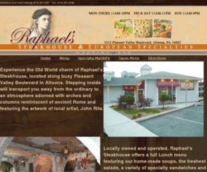 raphaelsaltoona.com: RAPHAEL"S STEAKHOUSE & EROPEAN SPECIALTIES
