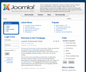 de-abacus.com: Welcome to the Frontpage
Joomla! - Het dynamische portaal- en Content Management Systeem