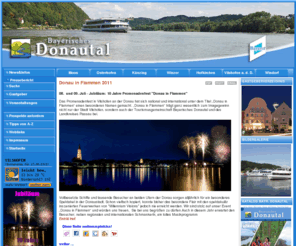 donautal.net: Bayerisches Donautal
Wir, die Tourist-Informationen im Bayerischen Donautal, laden Sie zu einer kleinen Entspannungsreise ein: Mit vielen guten Ideen für Ihre Erholung sorgen wir dafür, dass Sie den Alltag vergessen, Kraft tanken und sich mal wieder besinnen können. Fast wie bei einer Kur  nur dass Sie fürs Bayerische Donautal kein Rezept brauchen.