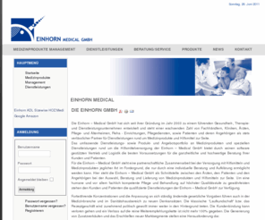 einhornmedical.de: Einhorn Medical
Joomla! - dynamische Portal-Engine und Content-Management-System