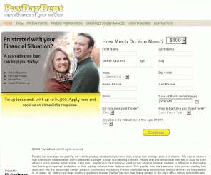 paydaydept.com: PaydayDept.com - Fast Pay Day Advance
