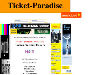 ticket-paradise.de: Homepage
