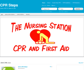 cprsteps.net: Learn CPR to save a life! | CPR Steps
2010 American Heart Association CPR Guidelines