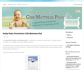 crib-mattress-pad.com: Crib Mattress Pad | Baby Crib Mattress
Crib Mattress Pad reviews, information and honest impartial advice to guarantee your baby sleeps well everytime.