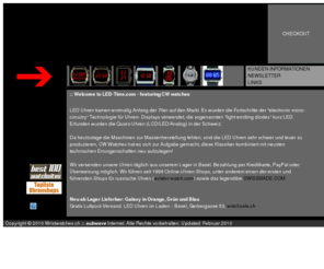 led-time.ch: LED-TIME.CH
 Die Rückkehr der 70er LED Uhren