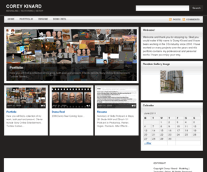 coreykinard.com: Corey Kinard | Modeling | Texturing | Setup
Modeling | Texturing | Setup