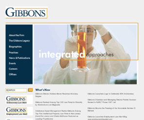 gibbonslaw.com: Gibbons P.C.
Gibbons is a top law firm in the New York, New Jersey and Philadelphia metropolitan regions and is ranked among the nations top 200 firms by The American Lawyer.